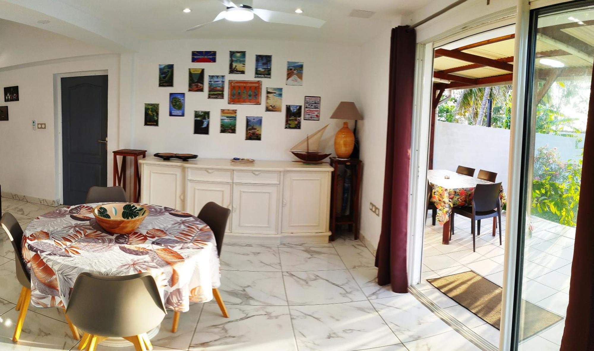 Maison Les Cocotiers De Plaiz'Anse Petite Île Exteriör bild