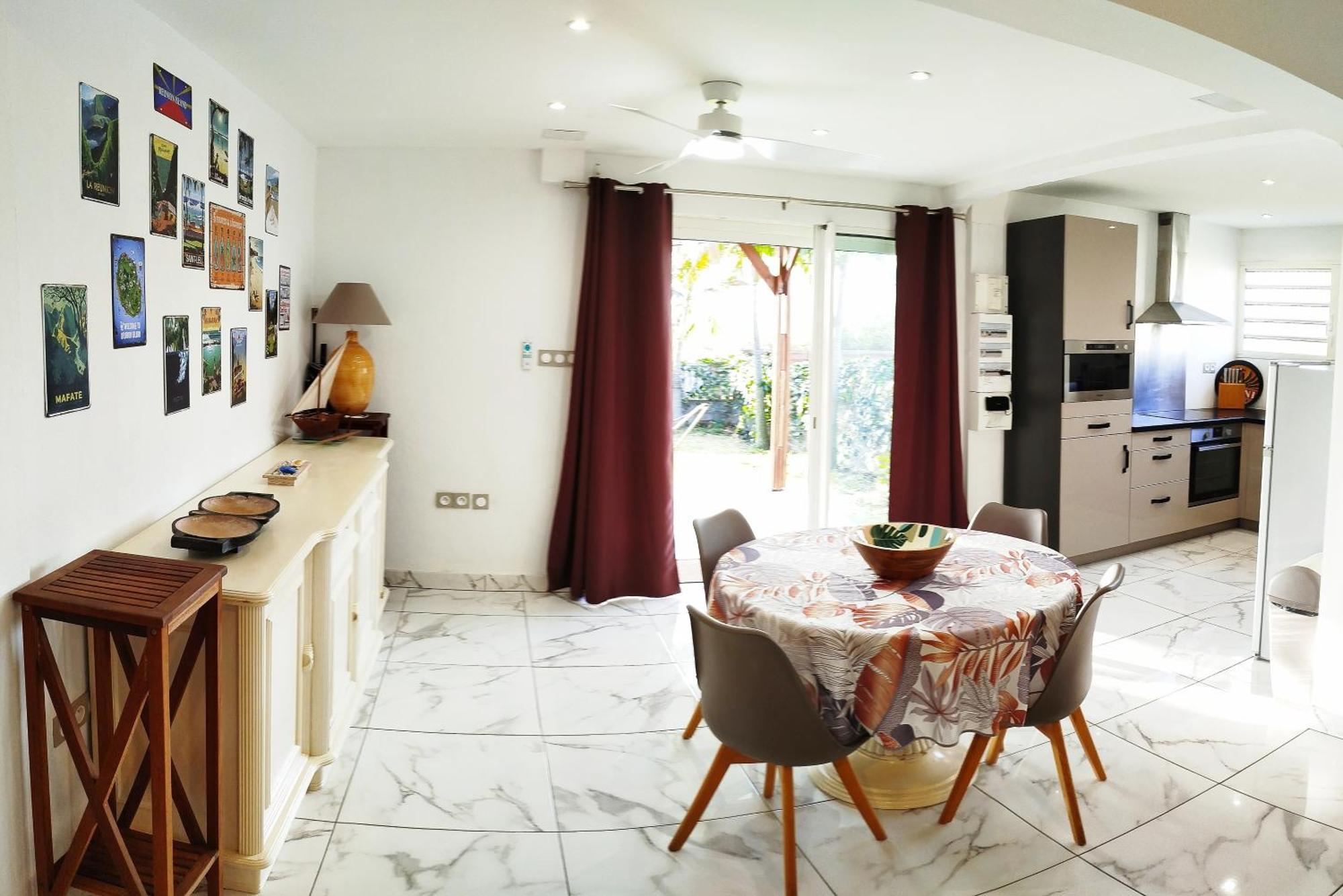 Maison Les Cocotiers De Plaiz'Anse Petite Île Exteriör bild